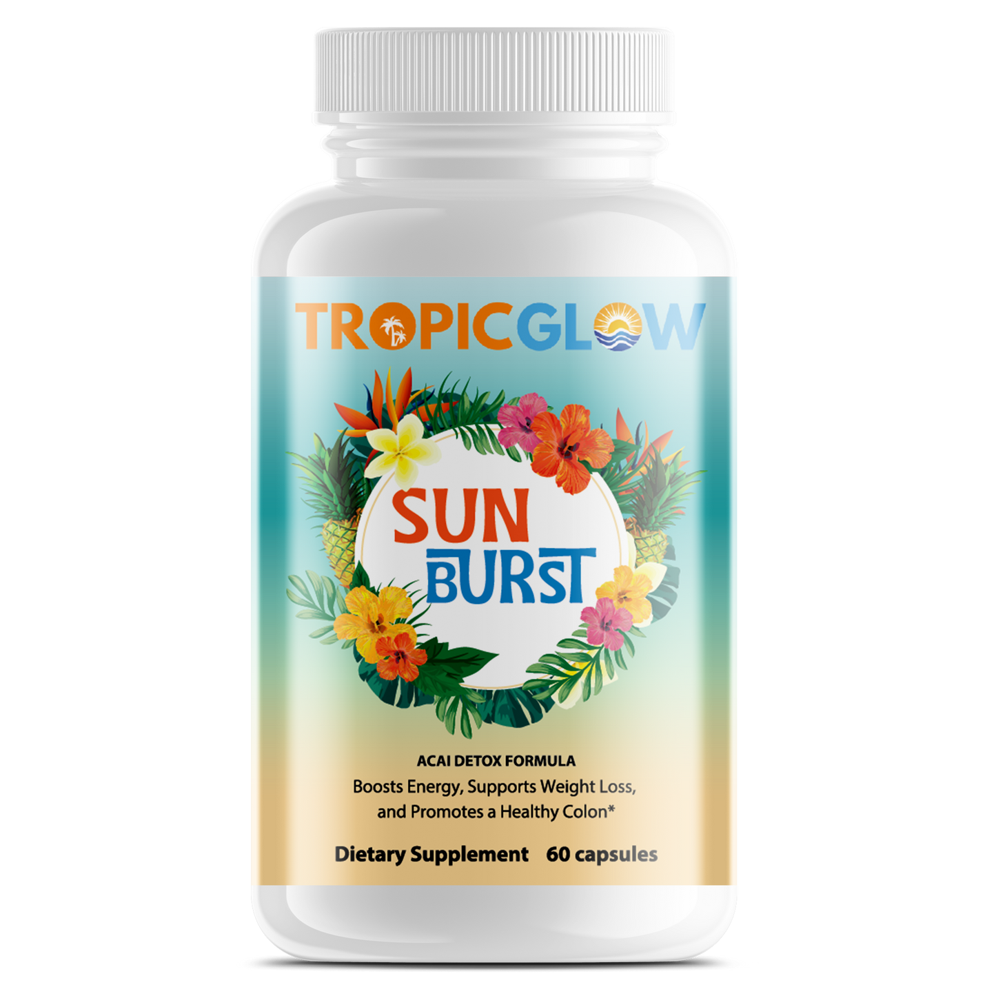Sun Burst with Acai | Natural Detox Formula - Backordered - ETA 1-2 weeks