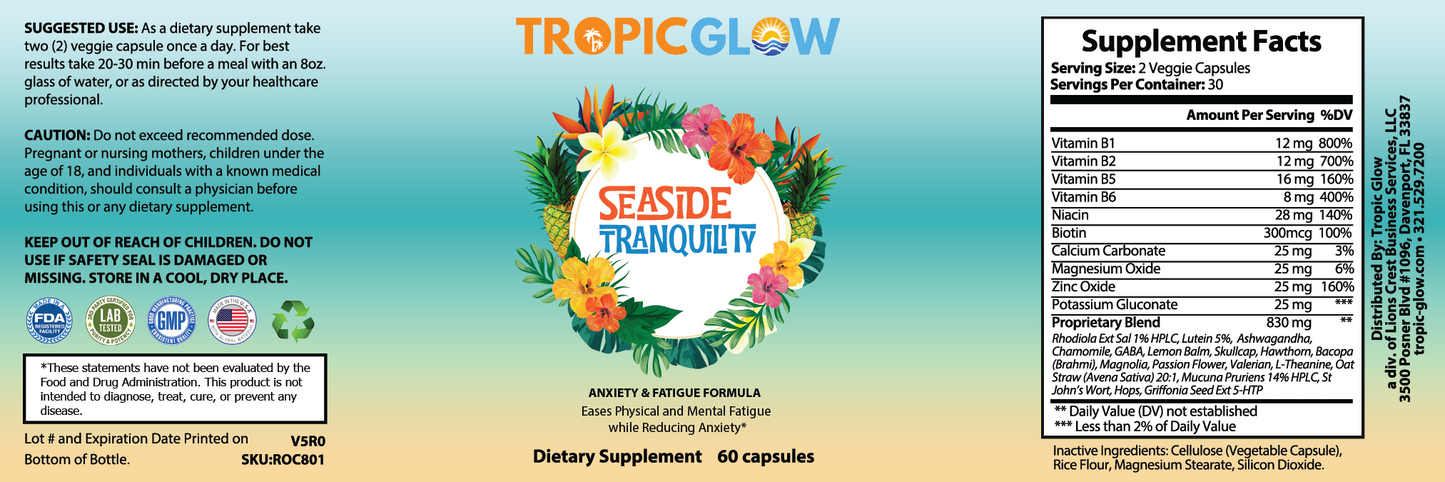 Seaside Tranquility | Anti-Anxiety Formula - ROC801