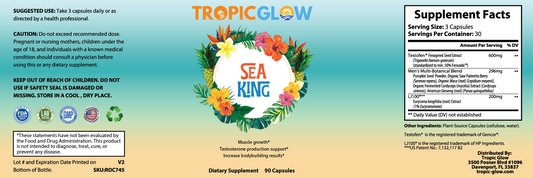 Sea King | Testosterone Booster | BACKORDERED - ARRIVING IN 2-3 WEEKS